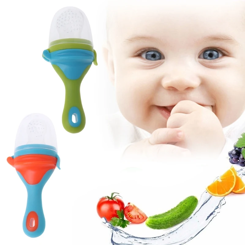 Baby Silicone Feeding Mesh Bag Vegetable Teethers Baby Silicone Feeding Mesh Bag Vegetable Teethers Pacifier For Fruit Food Feeder Infant Bite Teething In Mills From Mother Kids