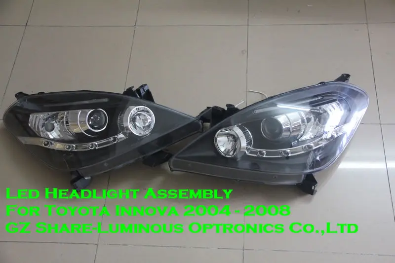 High Quality E4 Emark Taiwan Led Headlight Assembly For Toyota Innova