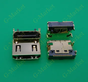 

10pcs/lot MINI 19P HDMI Jack Connector 19Pins HDMI Socket 4DIP Type