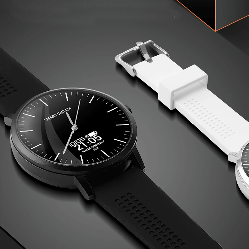 

HD06 Man Smart Watch Women Double Touch 5ATM Waterproof Tempreature Display Quartz Smart Watch Sports Bracelet Smartwatch