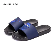 Новые креативные мужские тапочки с рисунком из мультфильма; мужские сандалии с бородой; домашние удобные водонепроницаемые шлепанцы; Нескользящие тапочки