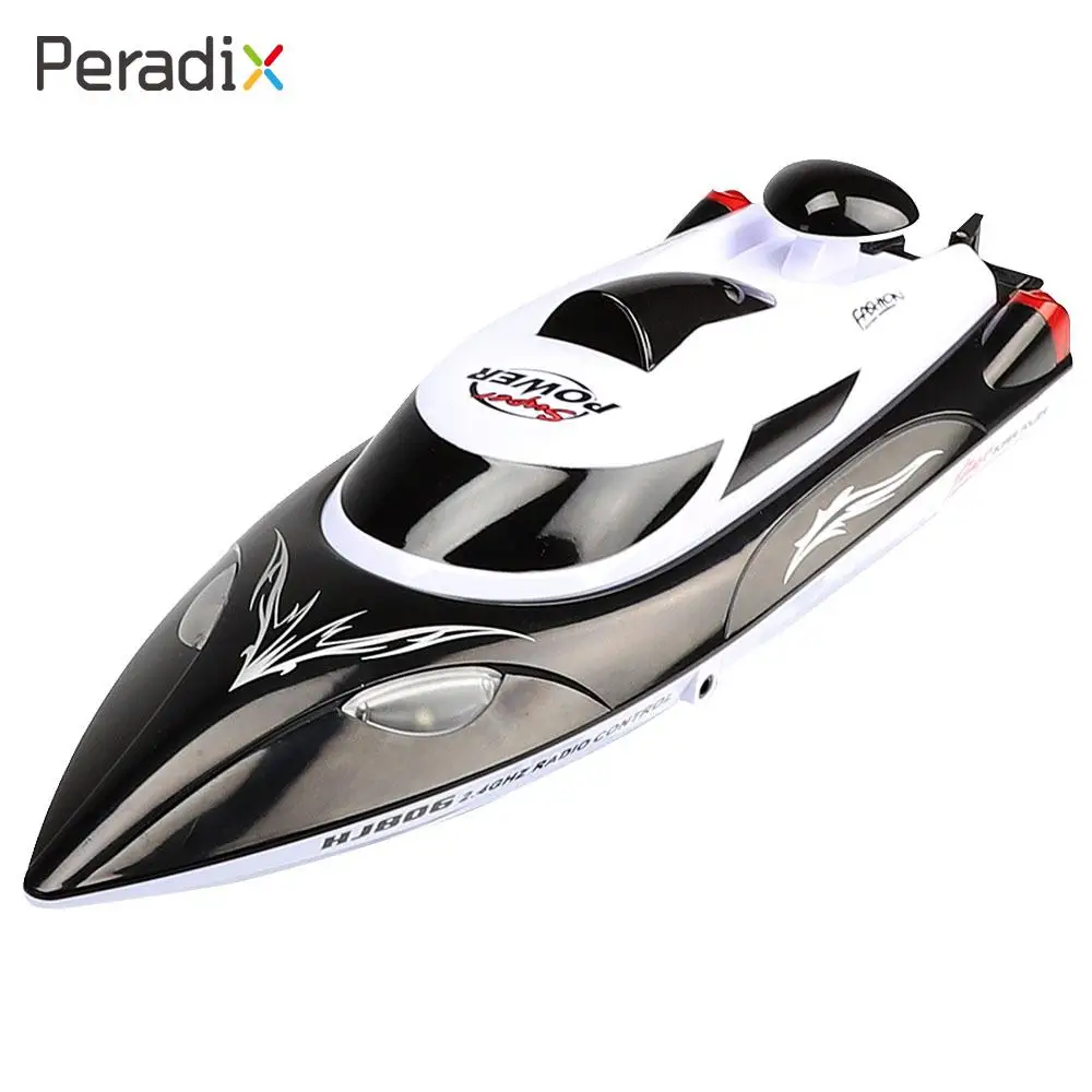 

Racing Boat Speedboat Swimming Pool Remote Control Boat Novelty Multicolor Efficient Rc River