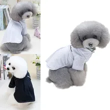 Новинка года, модный классный костюм для собак на весну и лето, одноцветная рубашка для собак, костюмы для домашних животных, жилет-одежда для собак