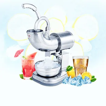 

Ice Crusher Planer Commercial Household Kitchen Tools Stainless Steel 200W