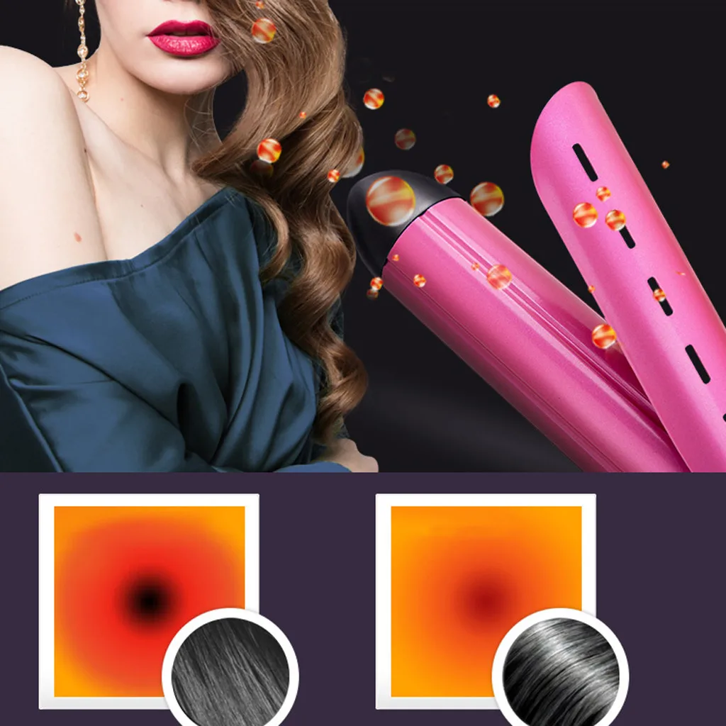 2019 Горячая продажа Профессиональный турмалиновый керамический Уход за волосами технология прочный мини термостатический сухой и влажный