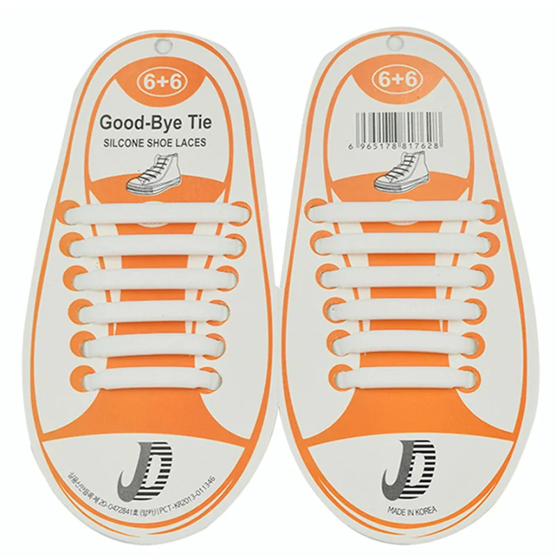 Children Shoelaces No Tie Shoelaces Shoes Laces Elastic Silicone Shoe Lace Sneakers Fit Strap 12 Colors Wholesale (4)