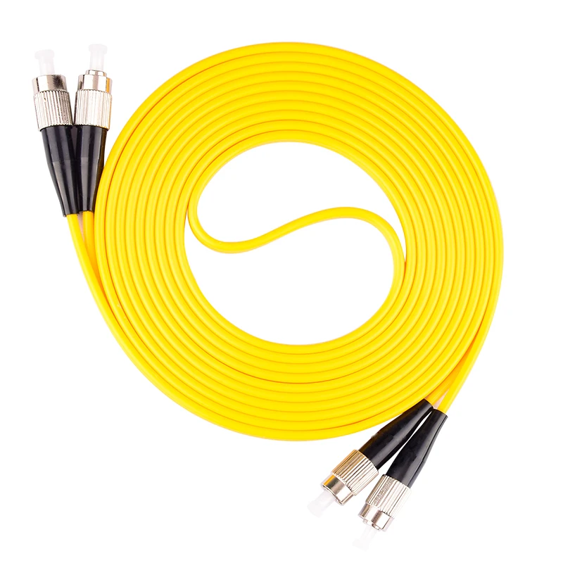 20 шт. двойной оптоволоконный коммутационный шнур модель DX 6 10MTR SM 9/125um желтый