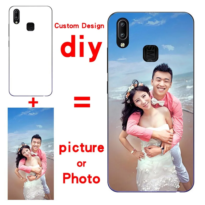 

Soft Silicone cases Custom Design picture phone Case For vivo y95/y91 Photo flower DIY Personalized Cover For vivo y91 Coque