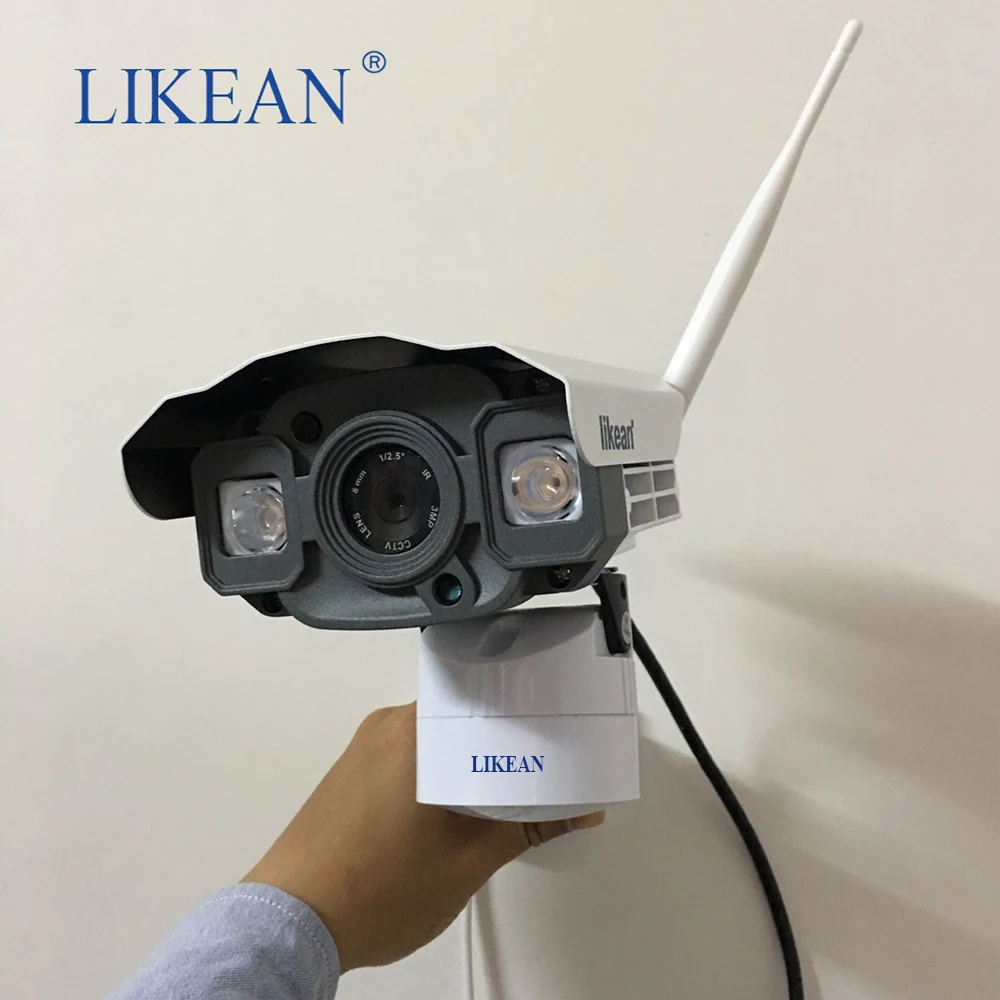 Likean 1280*960 P 2.8-12 мм Зум Беспроводной Wi-Fi Ip-камера открытый с Слот для карт Micro PTZ Pan/Tilt