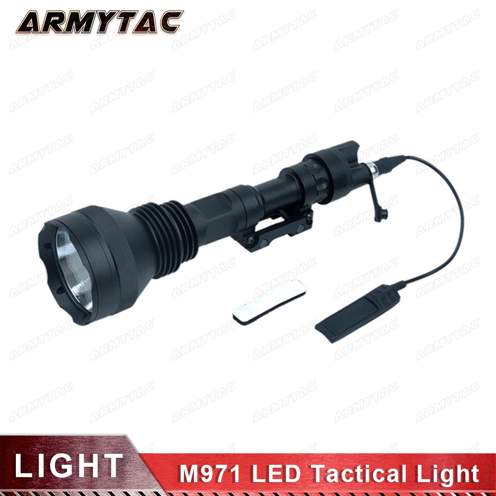 

TACTICAL SUPER BRIGHT 600 Lumen Weapon LIGHT M971 LED Hunting Handheld Flashlight