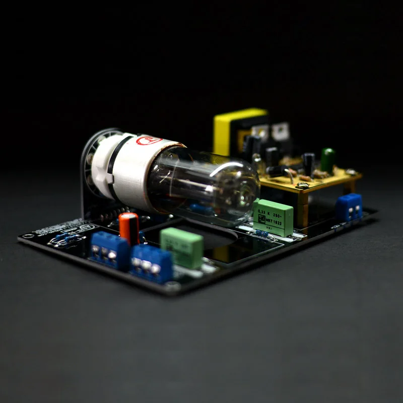 Lastest DC12V автомобильный аудио 6N8P (6H8C 6SN7) вакуумный трубчатый Предварительный