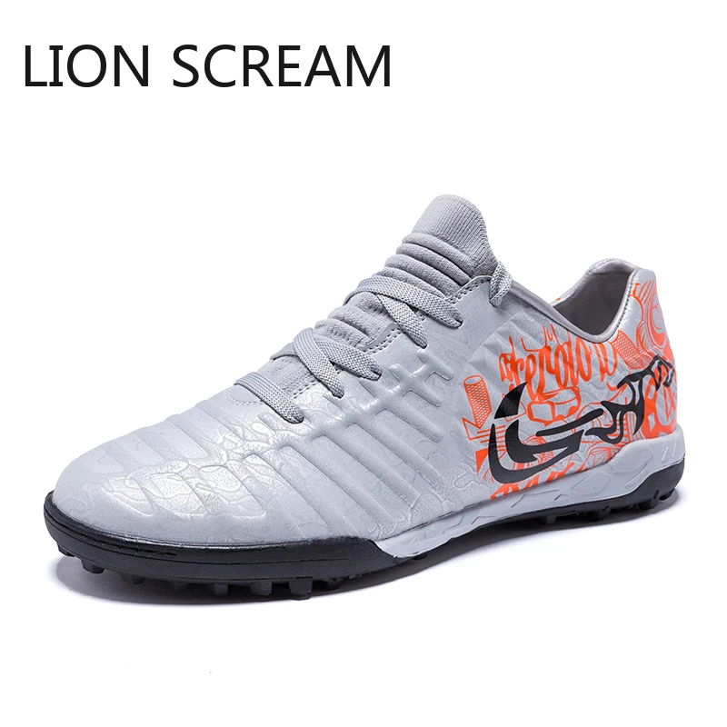 

Lion Scream Soccer Shoes for Men Kids Indoor Football Sneakers Turf Spike Superfly Futsal Original Comfortable Waterproof Boots