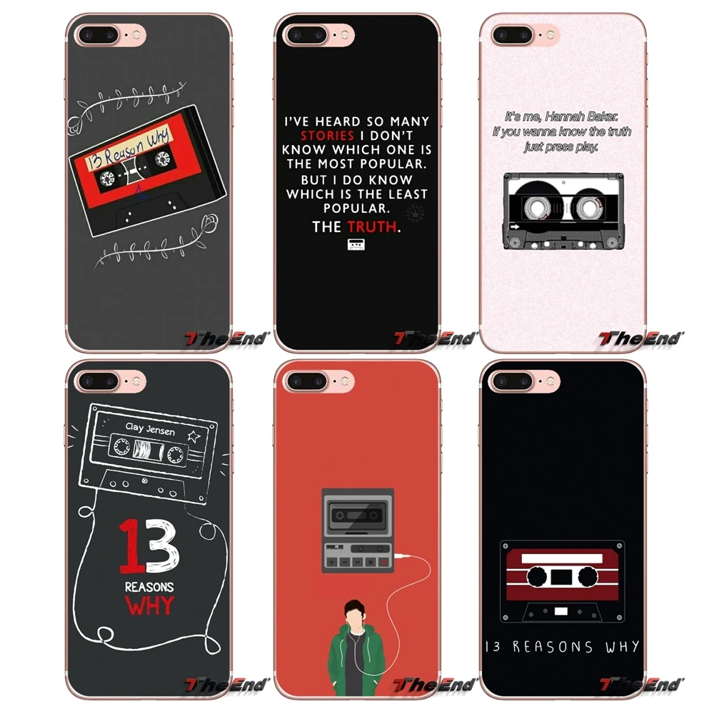 

For Huawei P Smart Y6 P8 P9 P10 Plus Nova P20 Lite Pro Mini 2017 SLA-L02 SLA-L22 2i TPU Bag Case tv show 13 Thirteen Reasons Why