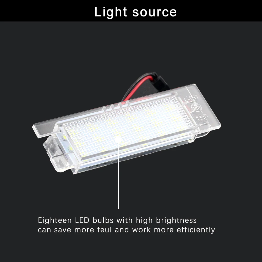 Светодиодный светильник для номерного знака Canbus 12V для Opel vectra c zafira b Astra J sedan Corsa C D Insignia A Tigra Twintop B+ OPC