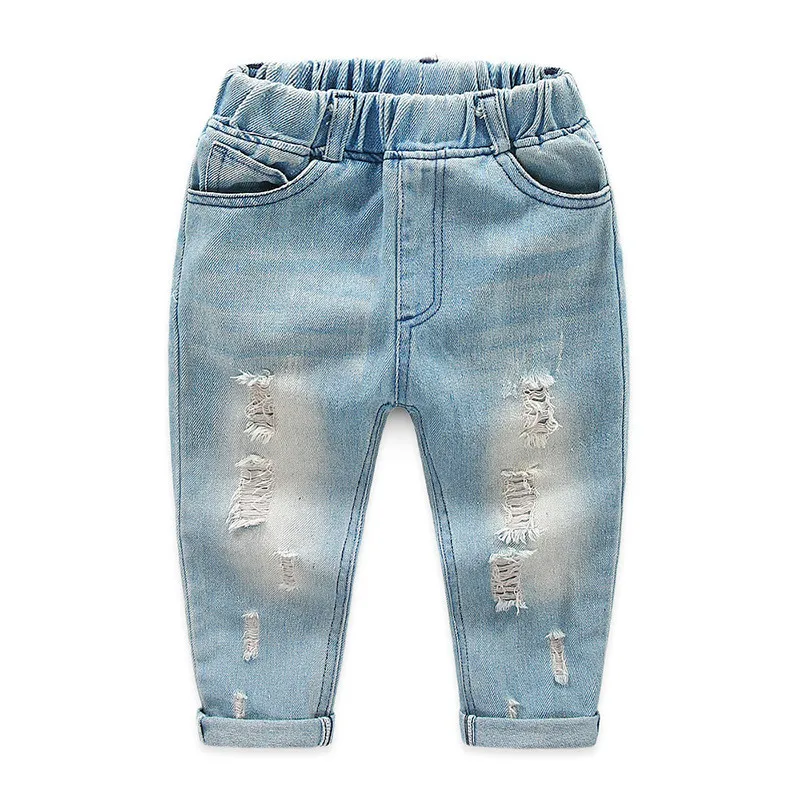 Autumn Fashion 1-7T Baby Pants Boys Jeans Children Clothing Teenager Trousers Bottom Boys Pants Baby Jeans Denim Kids Clothes - Цвет: Style Five