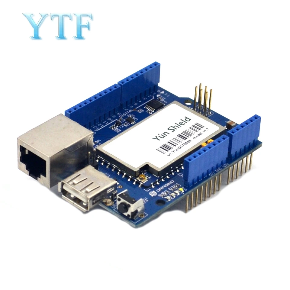 10 шт. Yun Shield V1.6 Linux WiFi Ethernet USB проект для Arduino|Аксессуары демонстрационных стендов| |