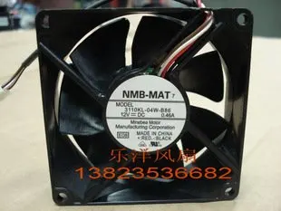 

NMB 3110KL-04W-B86 8CM 8025 12V 0.46A Four-wire PWMWinds of server fans- Cooling fan