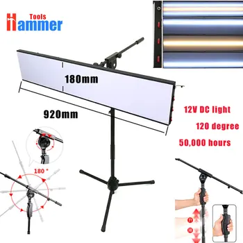 

Paintless Dent Repair Tool Kit Lamp Reflective Borde 12v PDR KING lamp Board with adjustable bracket