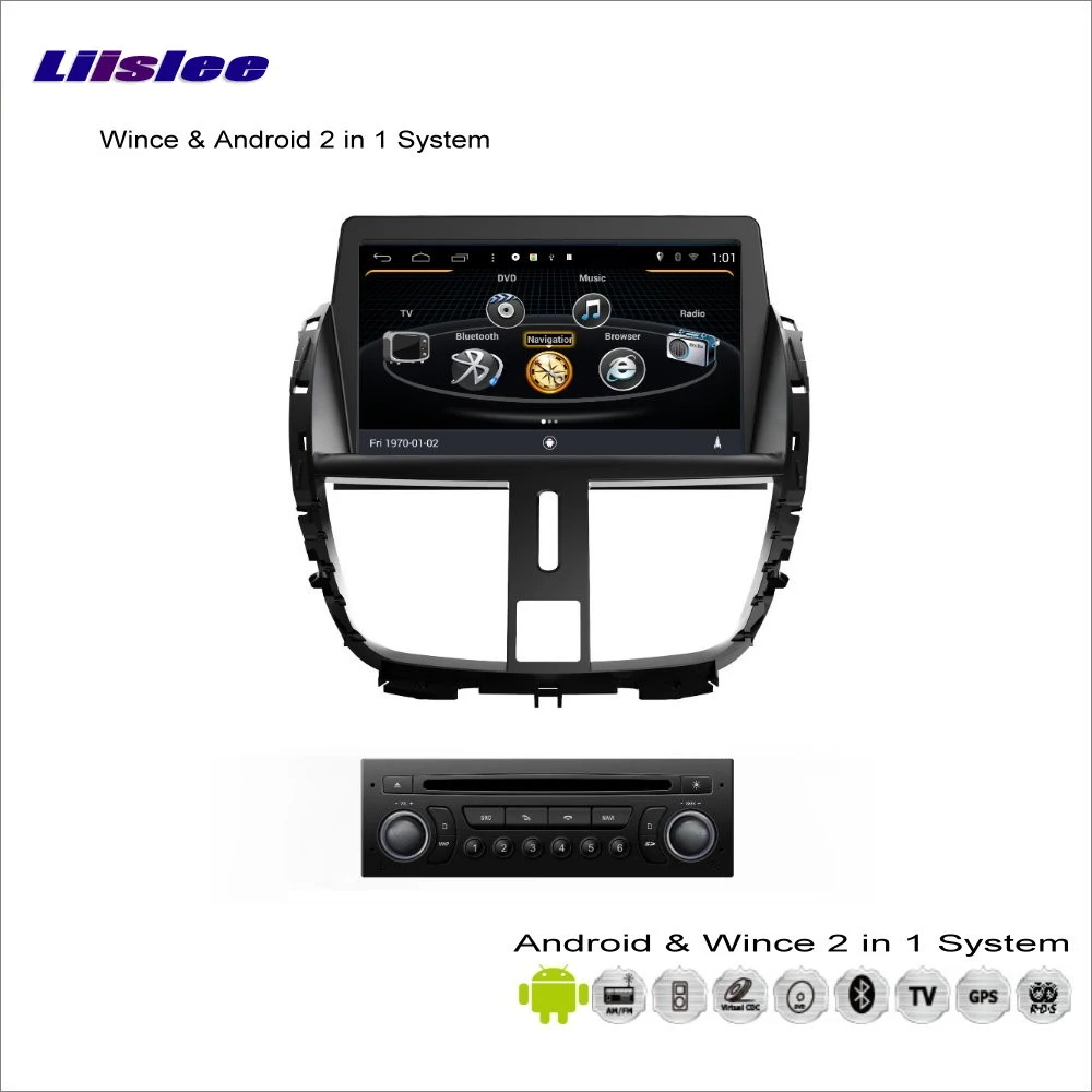 Sale Liislee Car Android Multimedia For Peugeot 206 2010~2013 Radio CD DVD Player GPS Navi Map Navigation Audio Video Stereo System 4 Sale Liislee Car Android Multimedia For Peugeot 206 2010~2013 Radio CD DVD Player GPS Navi Map Navigation Audio Video Stereo System 4