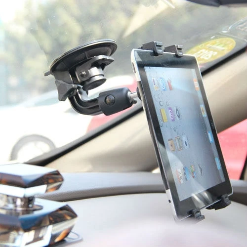 Universal Car holder Clip Windshield Stand for iPad 2 3 4 air Mini Tablet PC Holder Rotating 360 Degree for 7" 8" 9" 10.1" inch