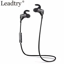LeadTry 2017 Sports Bluetooth Headphones Wireless Earphone Handsfree Noise Cancelling Earphone With Mic For all Phones