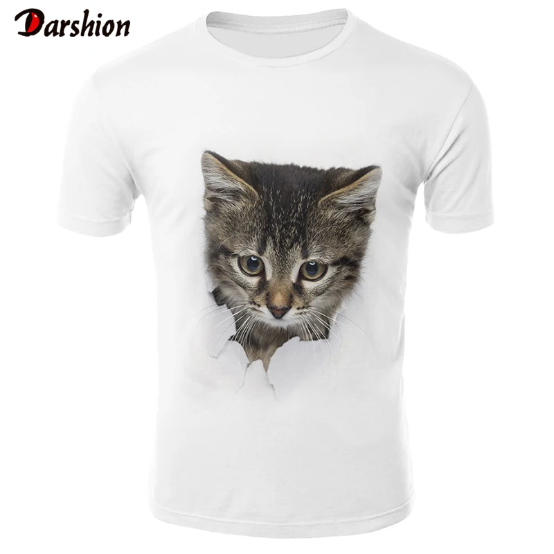 

Cat 3D T-shirt Women Short Sleeve Tops&Tees Newest Animal 3D Print T Shirt Casual 3D Cat Streetwear 4XL Tshirt Men Clothing