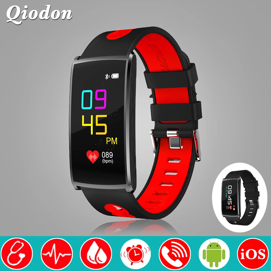 

Swim Color Screen Smart Bracelet Band Wristband Heart Rate Blood Pressure Oxygen Monitor Fitness Bracelet Smartband Pedometer