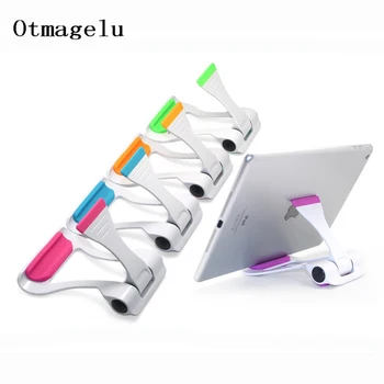 

Universal Tablet PC Holder Foldable Adjustable Angle 150 degree rotation Desk Phone Holder Flexible Stand for Ipad Phone Holder