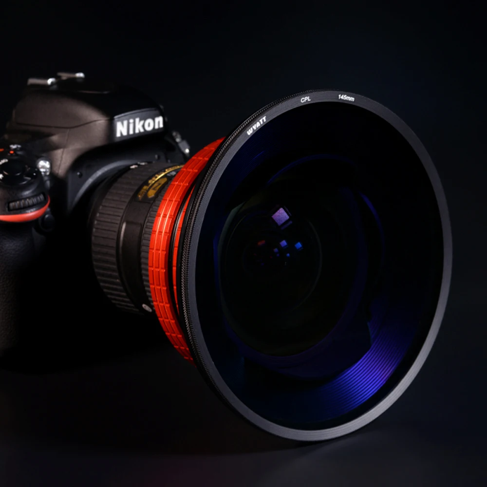 WYATT 145 мм тонкий круговой поляризатор C-POL CPL фильтр для фотоаппарата nikon 14-24 мм/Canon TS-E 17 мм/WonderPana 145