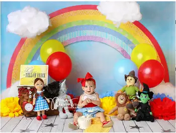 

Children Backgrounds Seamless Vinyl Backdrop Prop Computer Printed Newborn Photography Backdrops for photo Studios YMM-002