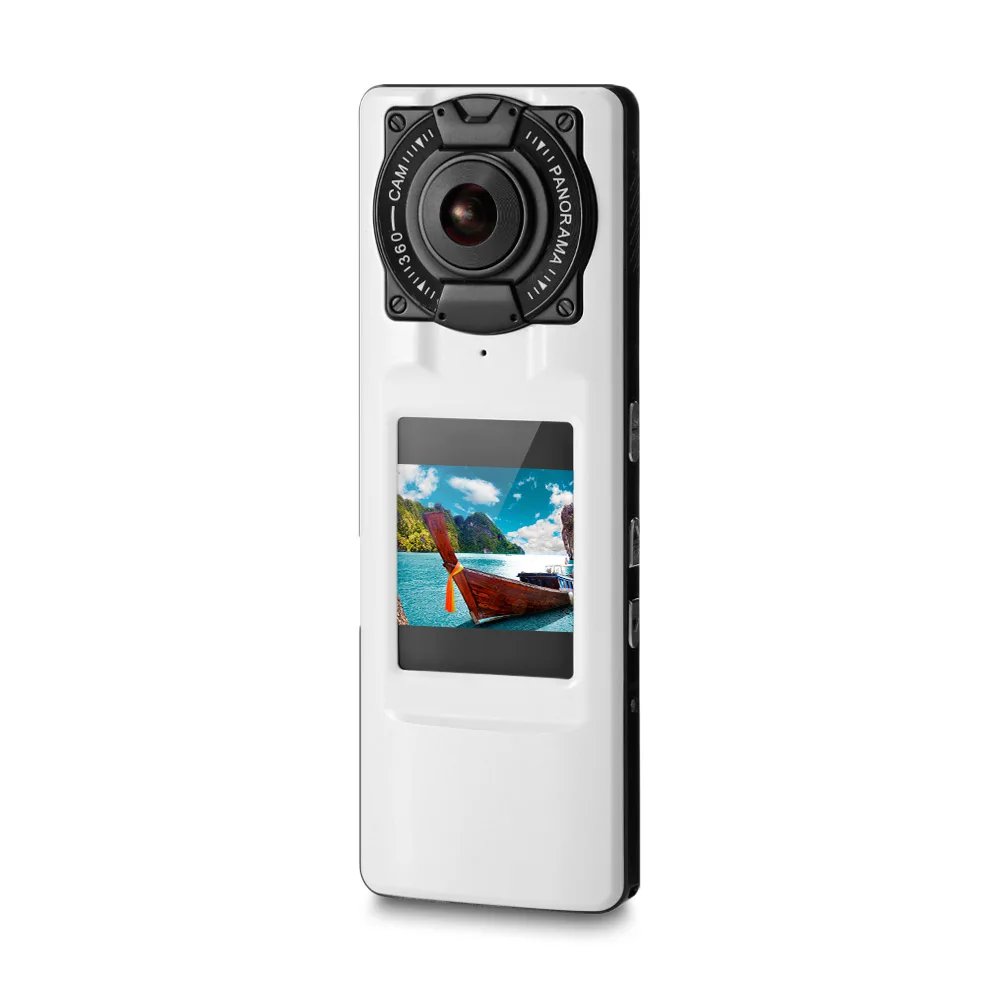 Amkov VR P360 V360 ручной 4 K WI FI 360 Камер Dual 220 HD Широкий формат FishEye объектив для съемки