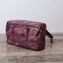 REGEM 2016 Women’s Vintage Handmade Bags Genuine Leather Shoulder Messenger Bag Fashion Handbag