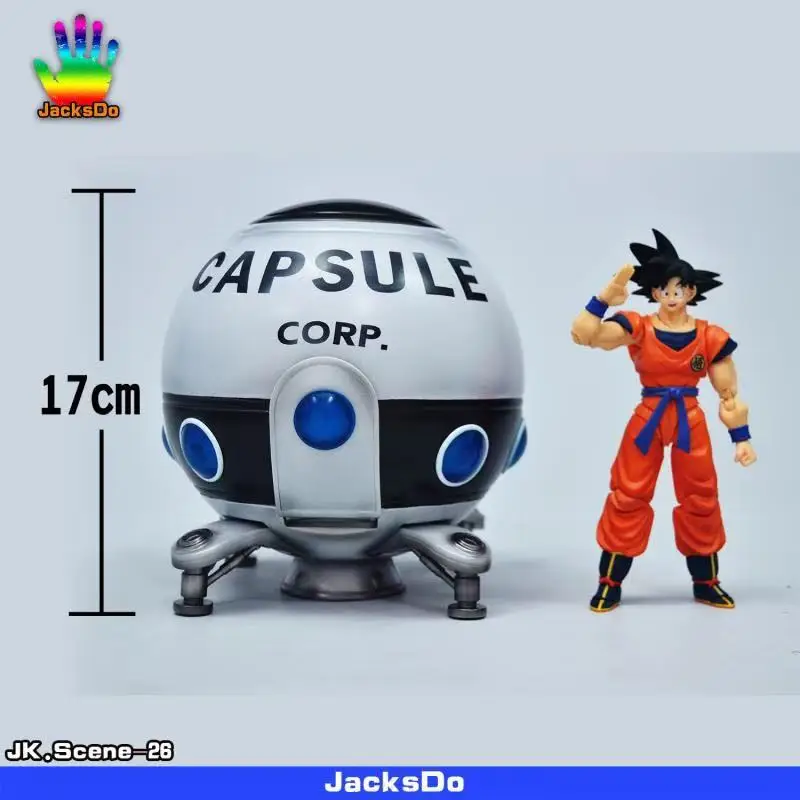 Модель фанатов Jacksdo Dragon ball Z космический корабль B смолы сделаны сцены фигурка игрушка