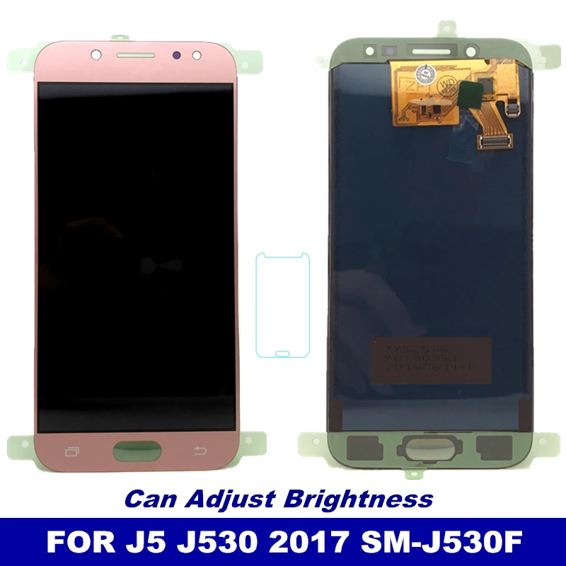 

Phone LCD Replacement For Samsung Galaxy J5 2017 J530 SM-J530F LCD Display Touch Screen Digitizer Assembly can Adjust Brightness