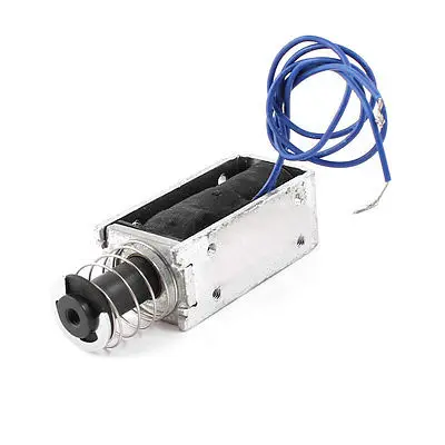 

24V 2.18A 52.36W 10mm/580g Push Pull Type Open Frame DC Solenoid Electromagnet