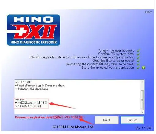 

2018 Hino Diagnostic eXplorer 2 - Hino DX2 1.1.18.8+troubleshootings Database 2018.05+unlocked keygen