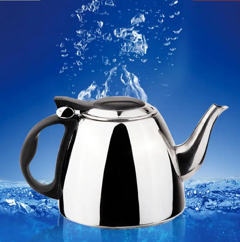 

Popular kettle Flat-bottomed kettle 1.2l flat stainless steel cooker hotplate kettle stainless steel Induction Cooker water pot