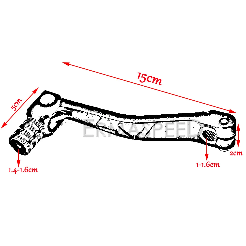 50-250cc Motorcycle Gear Lever Motocross Dirt Bike ATV CNC Aluminum Shifter Changer Universal for BBR KXL TTR CRF HONDA YAMAHA