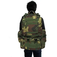 50L Molle Assault Tactical Bag Outdoor Army Military Rucksacks Backpack Camping Bag Large Capacity Traveling Hiking Back Pack