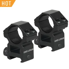 Canis Latrans страйкбол 25,4 см 6063 алюминиевое покрытие Анодное окисление двойной ряд ширина прицела в охотничьем OS24-0106B