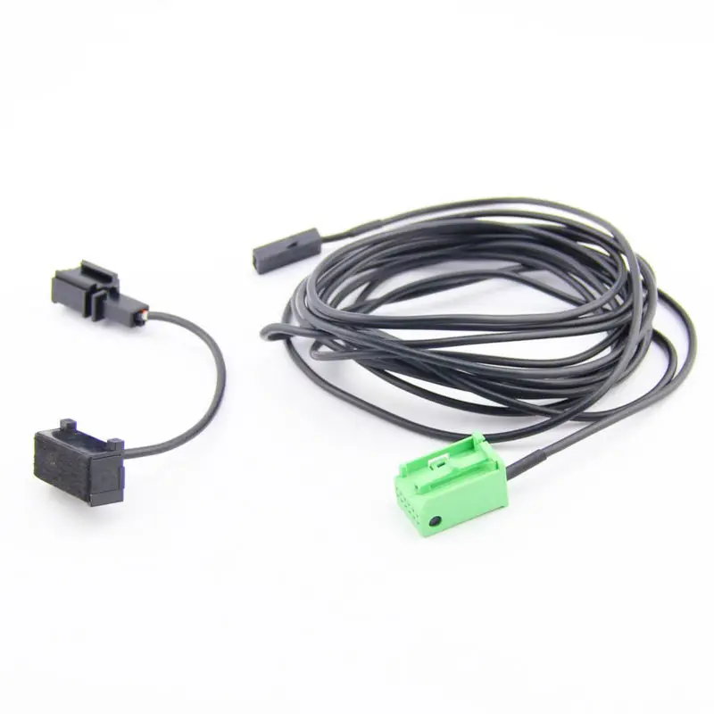 Bluetooth Wire Cables Harness + Microphone For VW RNS315 RNS510 (2)