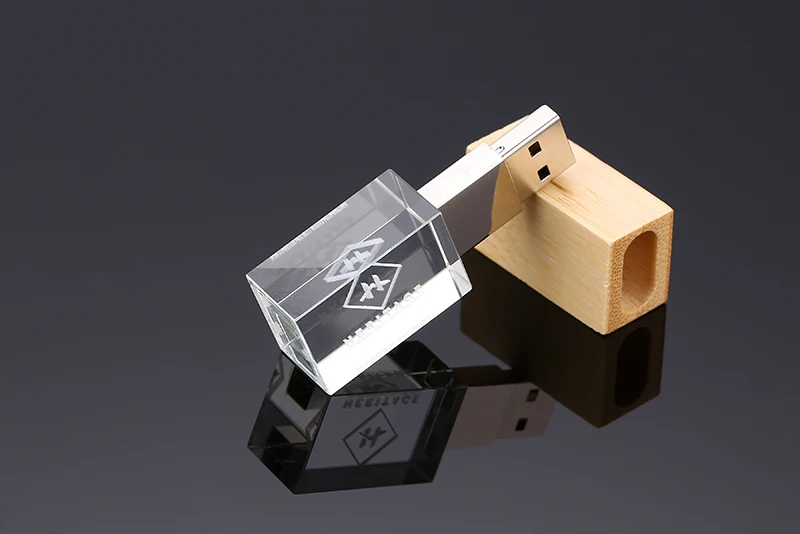 JASTER заказной кристалл USB 2,0 памяти флэш-накопитель(более 10 штук бесплатный логотип