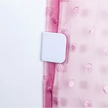 6 шт. Ванная комната душ занавес фиксирующий Зажим самоклеющиеся анти-всплеск зажимы