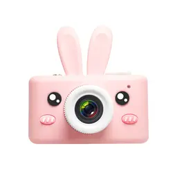 Детская цифровая камера детская мини-игрушка имитация мини маленькая зеркальная фотозащита кожаный чехол