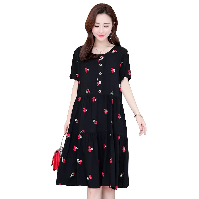 Новые женские летние платья из хлопка с вышивкой винтажное платье vestidos robe femme