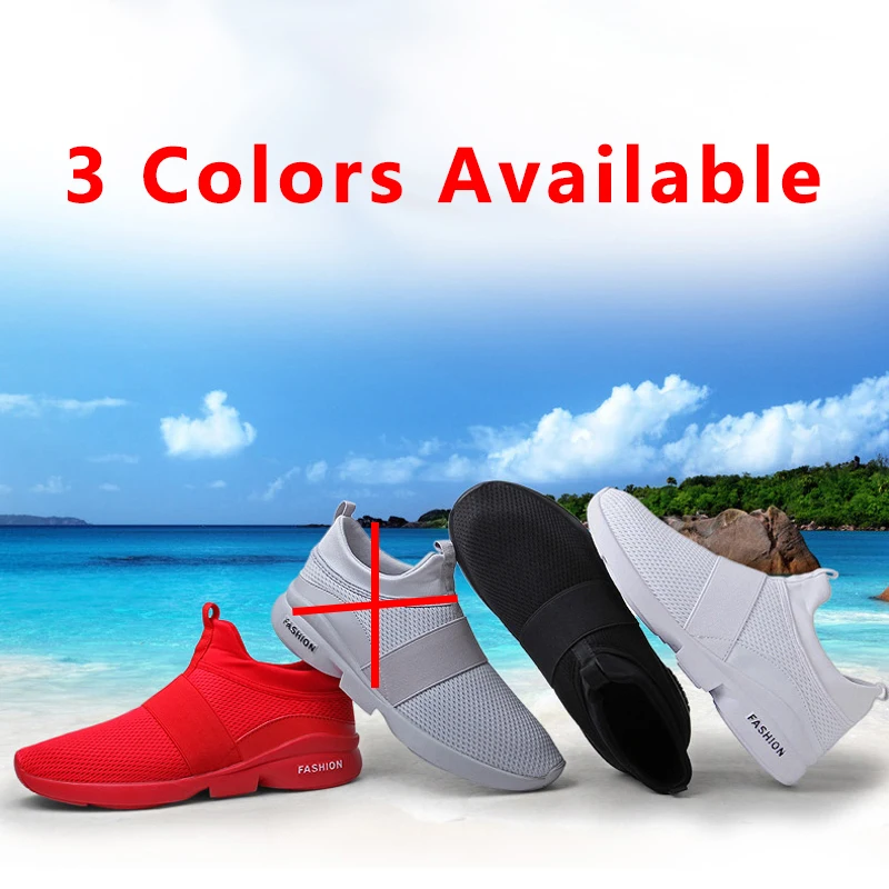 Red Shoes Mesh Casual Shoes Couple Lover Lightweight Running Shoes Big Plus Size Sneakers 46 Summer Breathabl Footwear (1)
