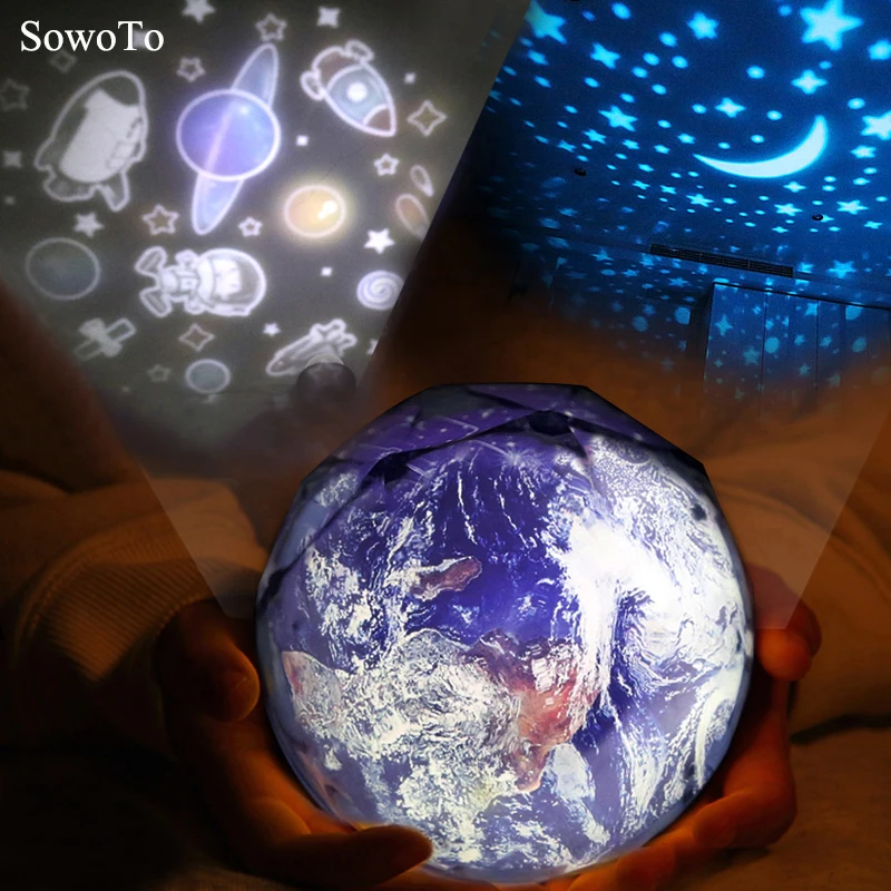 

Space travel Projection LED Night Light Planet Magic Projector Universe Lamp Music Rotary Starry Sky Projector Baby Sleep Lamps