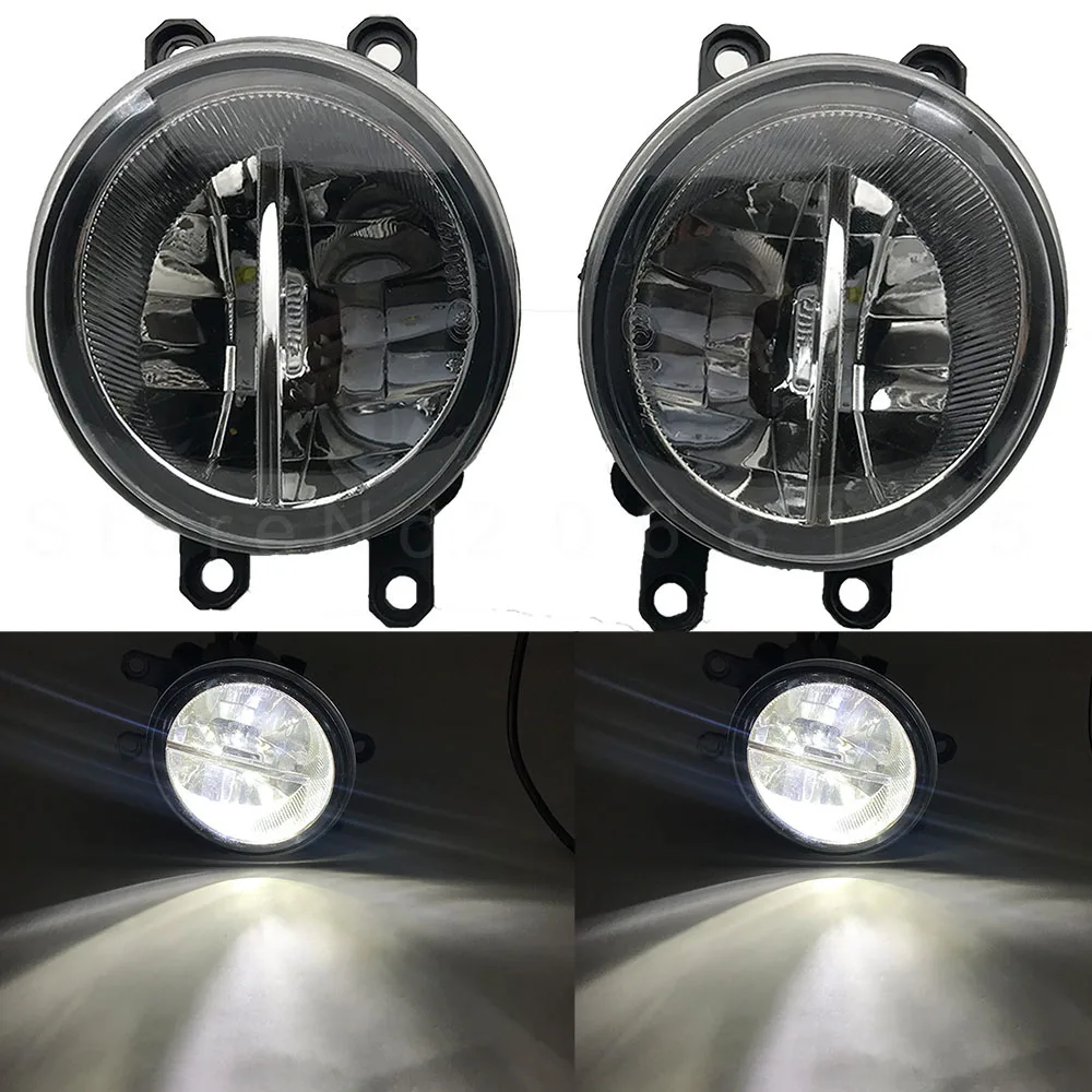 

2PCS Front Bumper Fog Light For Toyota Corolla 2007 2008 2009 2010 Right/Left Grille Cover Bezel Grille Cover Switch H11