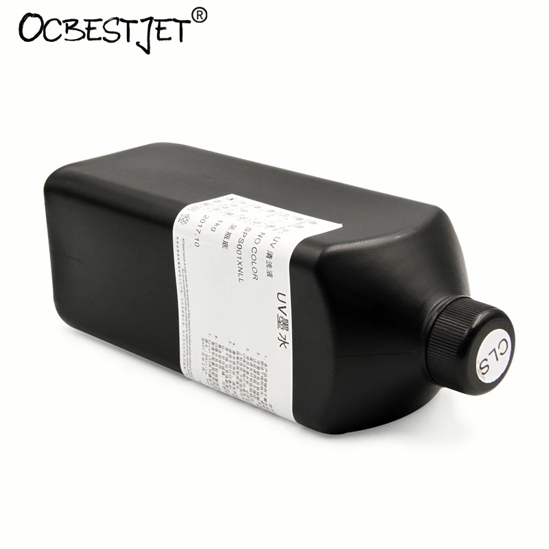 Líquido para Epson uv de Cura Curável Verniz Cartilha Líquido Impressora Plana Rápida 1000 ml uv