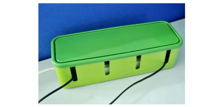 New Safety Socket Outlet Board Case Power Strip Storage Boxes Electric Wire Cables Container Organizers